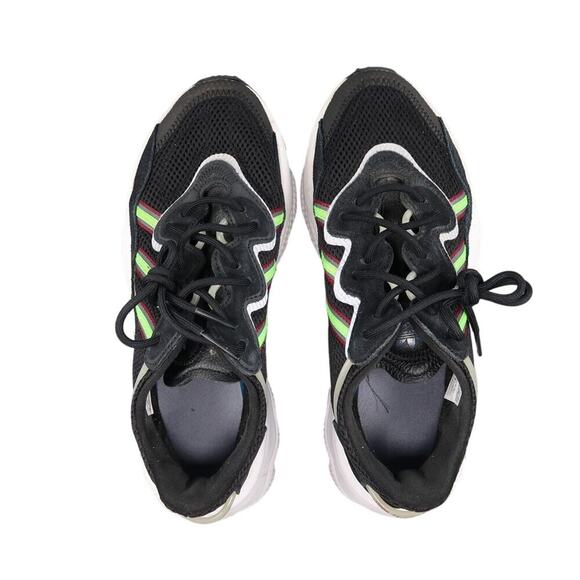 Adidas Shoes Mens 8 Sneakers Ozweego Casual Lifestyle Runner Black Green Active main image 9